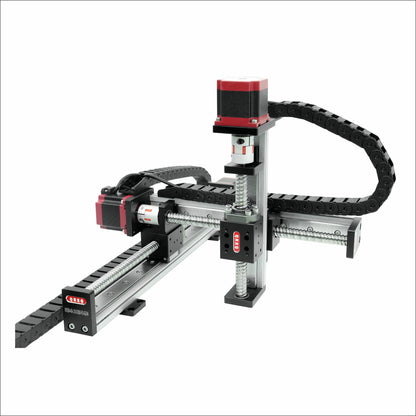 RXS40XYZ-X linear guide ball screw with motor Z axis 100mm