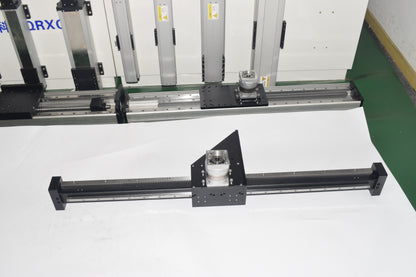 RXC50 rack and pinion module wide double rail precision moving linear guide linear slide large load 70KG