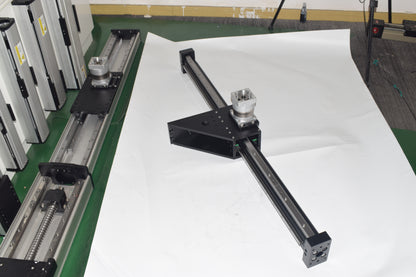 RXC50 rack and pinion module wide double rail precision moving linear guide linear slide large load 70KG