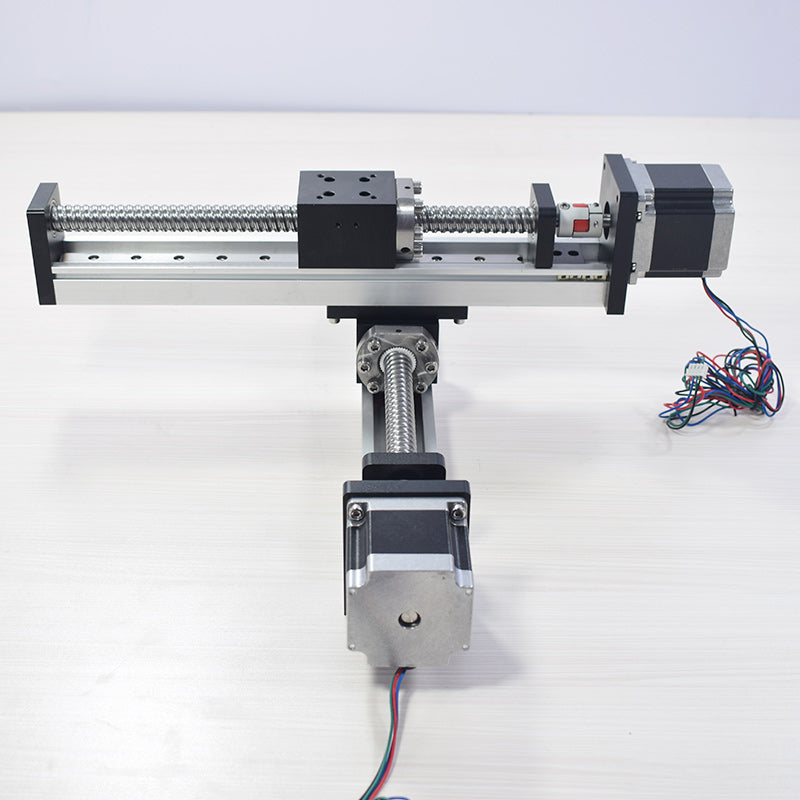 RXS40XYZ-X linear guide ball screw with motor Z axis 100mm