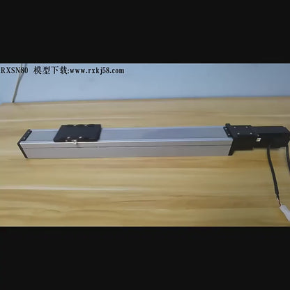 RXSN80 ball screw precision linear module with motor