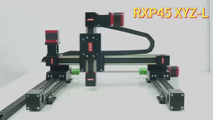 RXP45-XYZ CNC electric linear slide synchronous belt module motion actuator with stepper motor